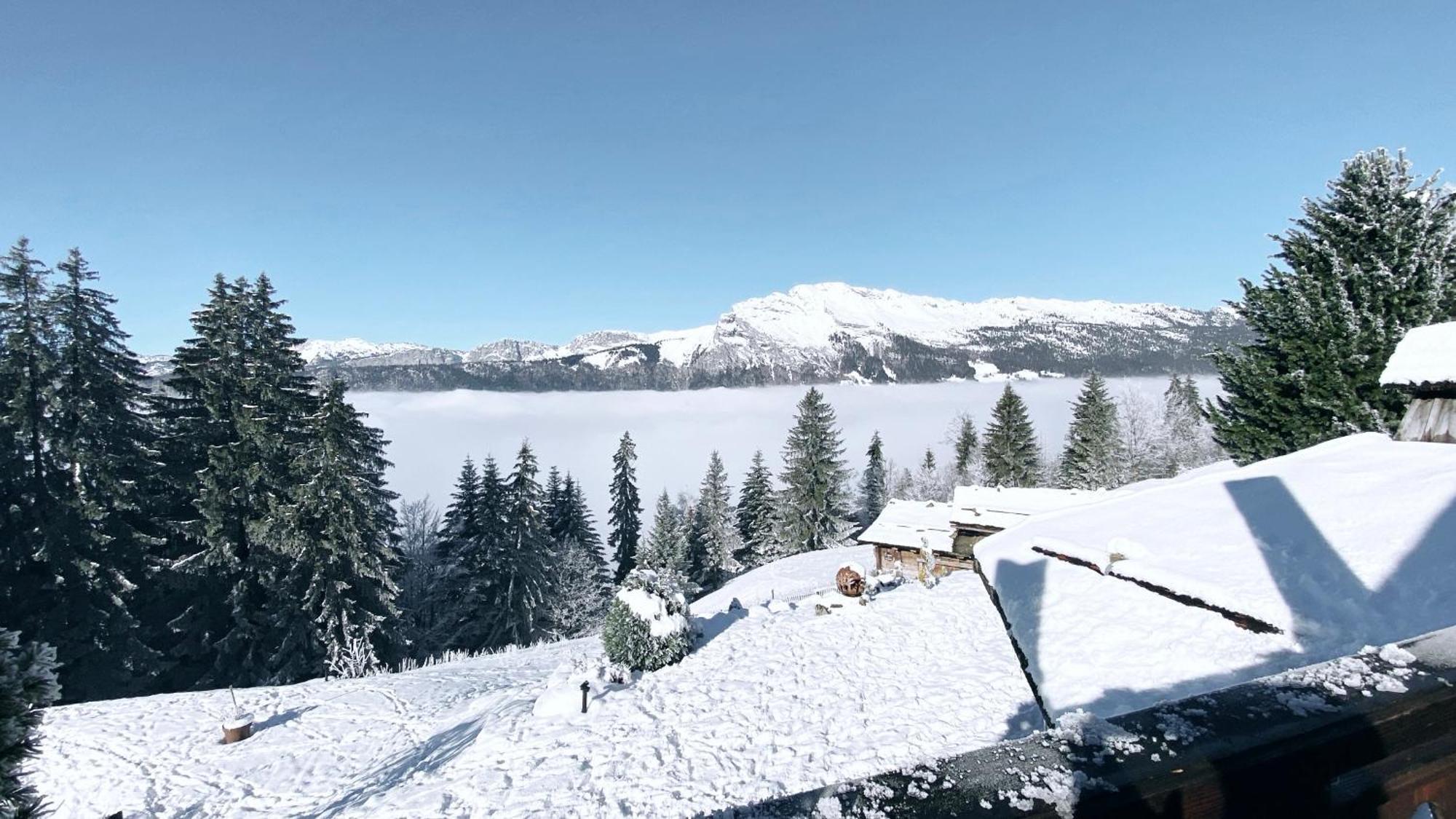 La Ferme Des Vonezins Hotel Thônes Buitenkant foto